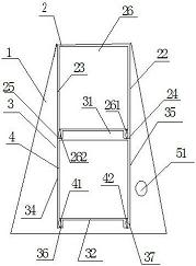 用于收纳汽车内物品的装置