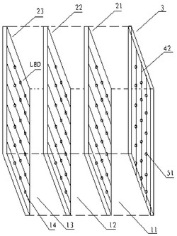 分层电致发光材料屏