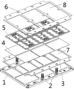 一种复合型绿色低熔玻璃钎料连接碳化硅增强铝基复合材料的方法