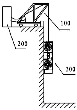 一种高层壁面清洗机器人