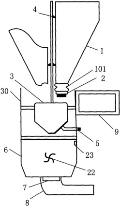 基于神经网络的直落失重式物料下料机及其控制器
