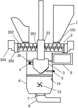 基于变速率学习的螺杆式物料下料装置及其控制器