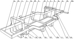 一种水陆两栖吉普车的车架总成