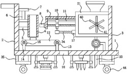 一种狭窄人行道路辅助铺砖装置
