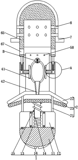 一种具有防飞溅功能的按压排气式蒜捶