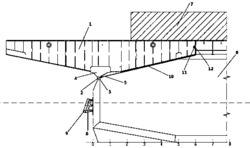 一种下水驳船摇臂自动回位作业方法