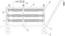 一种污水排放用PVC管道输送夹具
