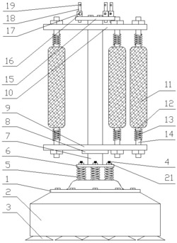 一种散打训练旋转拳靶