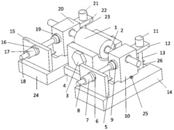 一种电机多偏心故障模拟方法与装置