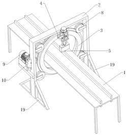 一种汽车刹车片喷码机构