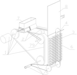 一种便于采集致香成分的烟叶穿杆装置
