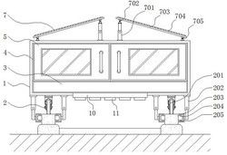 一种铁轨线路健康维护用具有清理轨道功能的检测设备