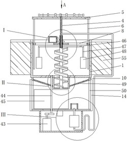 一种移动式景观用可多方向喷射的喷泉装置