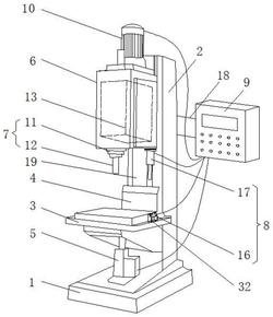 一种节能环保型数控立式钻床的机电结构