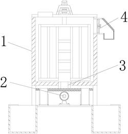 一种宠物尿不湿吸水材料施加装置