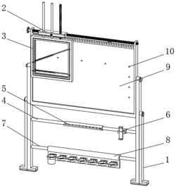 一种用于餐饮空间设计的多功能支架