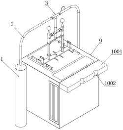 一种用于泡沫金属的挤压处理装置