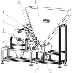 一种柔性输送带与槽轮组合式种茎排种装置